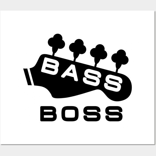 Bass Boss Wall Art by TMBTM